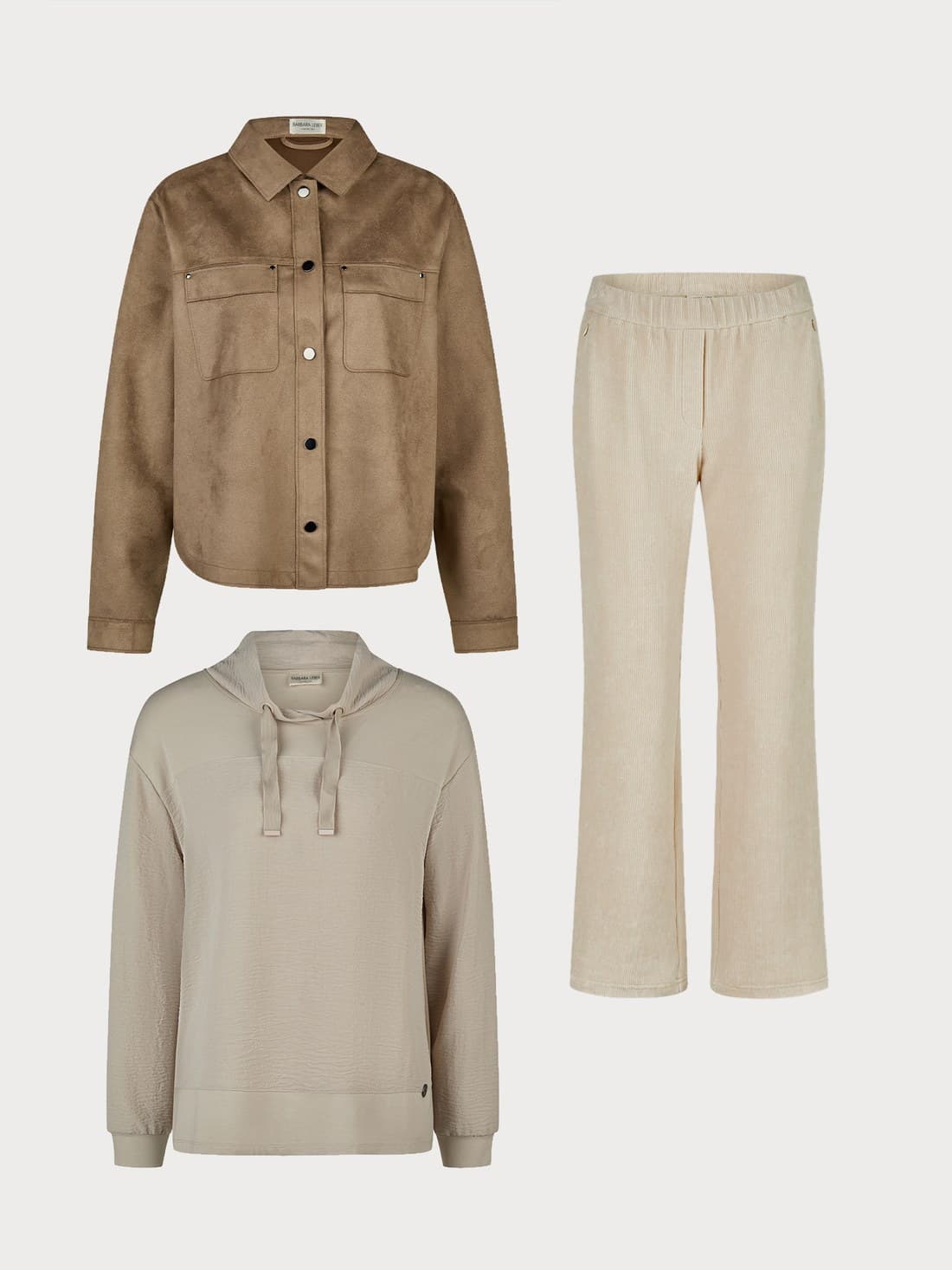 Before — Multiple garments at once