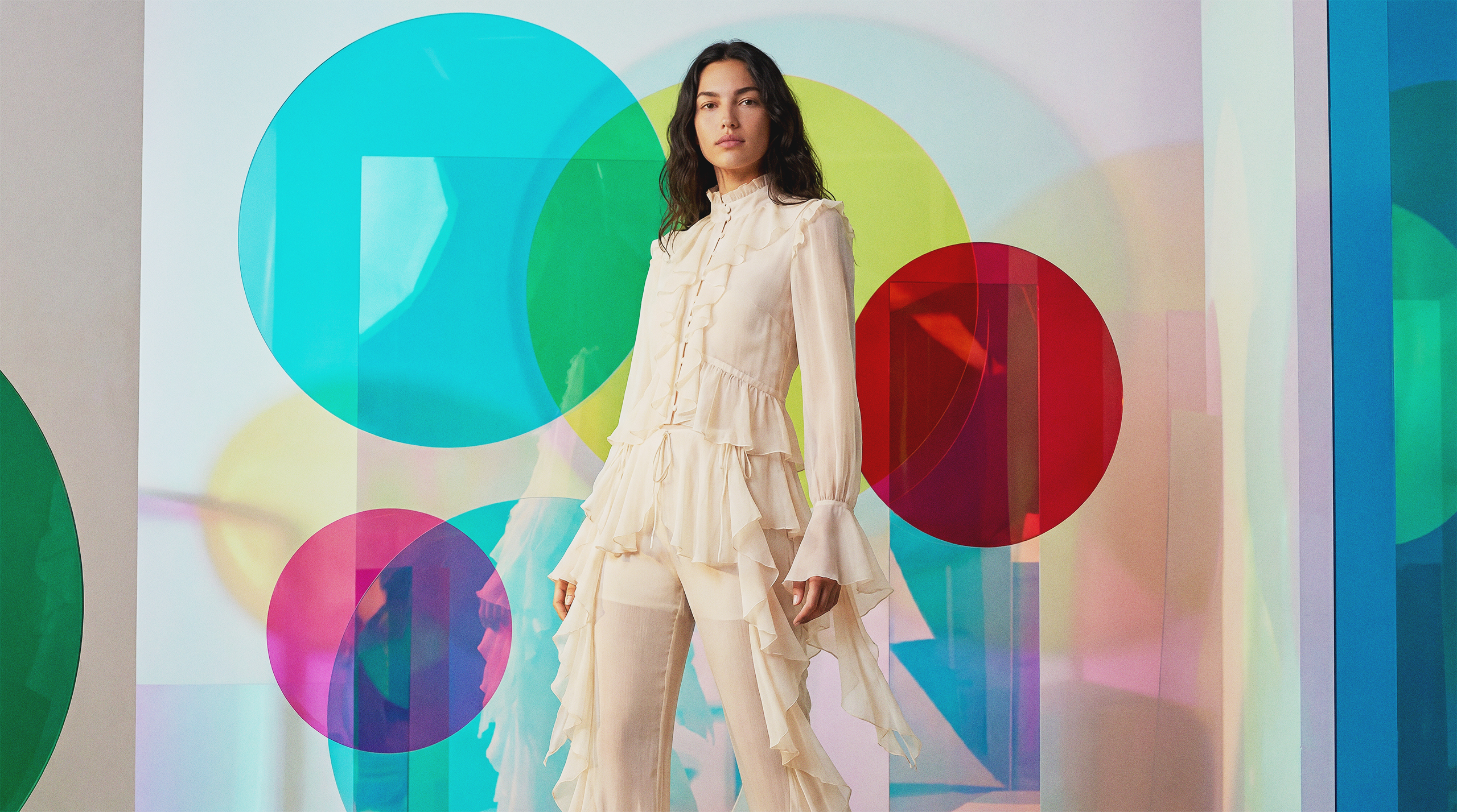 On-model product photography — a generated 4K fashion render